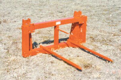Neat Attachments Skid Steer Bale Spear Attachment - W/49 Spear - WD