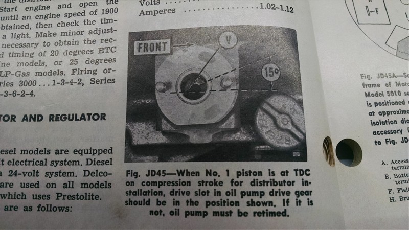 Viewing a thread - 4020 injection pump timing