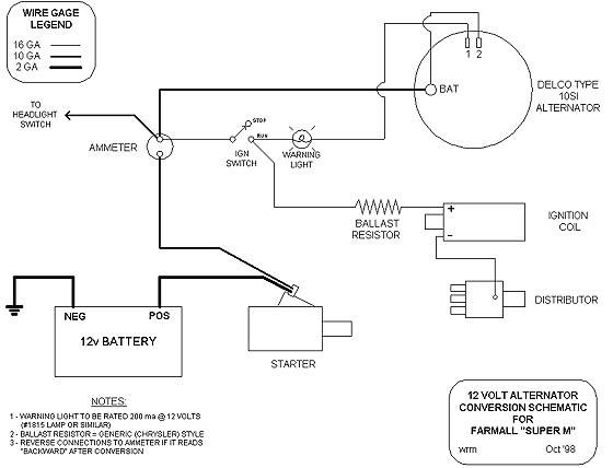 Volt Conversion On Ac Wd, Ford 8n One Wire Alternator Wiring Diagram Pdf